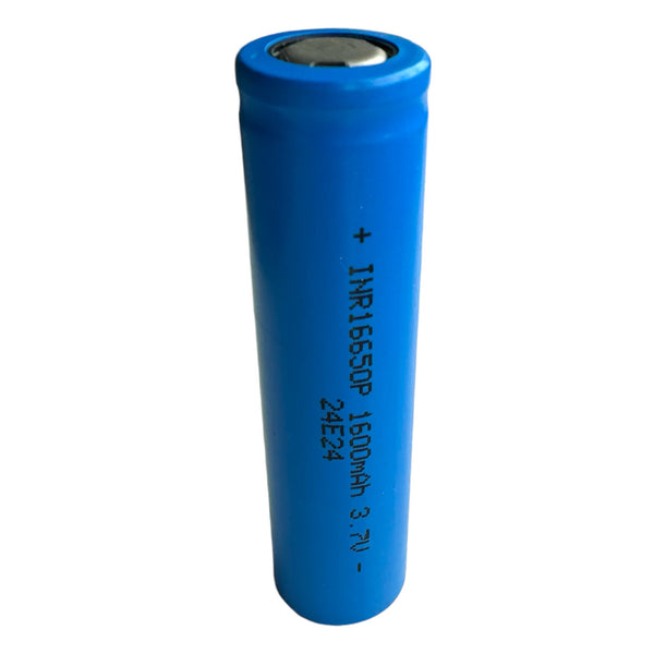 16650 Li-Ion 1600mAh FLAT TOP - Battery 101