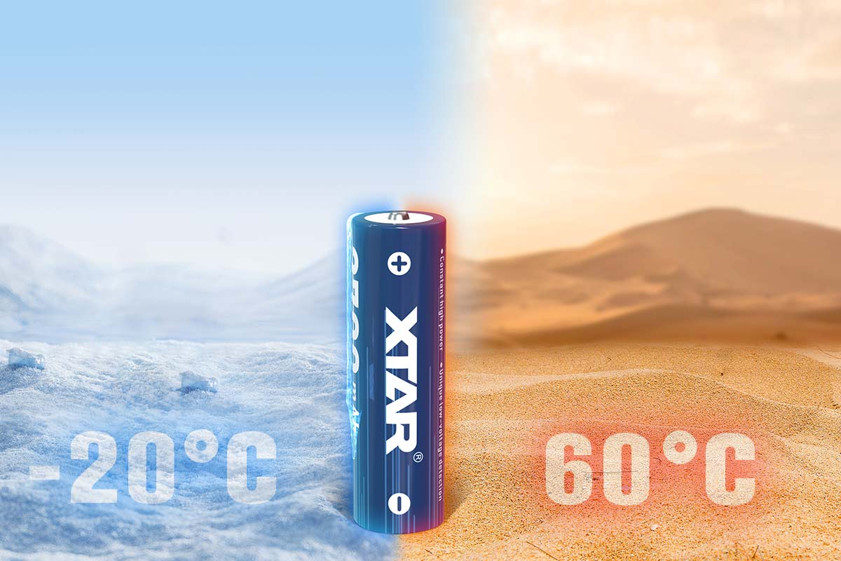 XTAR AA CLR 4300 2700mAh Li-ion rechargeable battery - Pack of 4