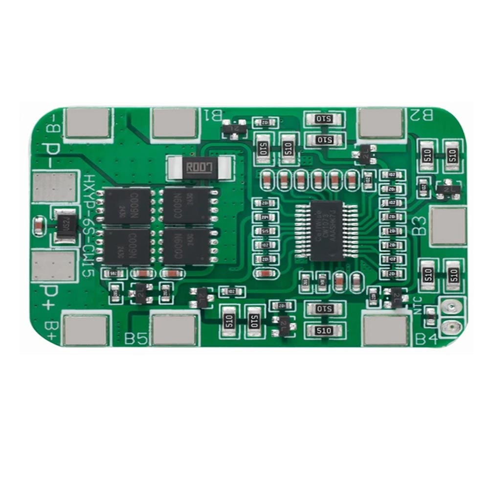 Lot De 5 BMS (Protection Board) 6S Pour Batteries Lithium Li-ion 18650 - Avec Balancing, Neuf