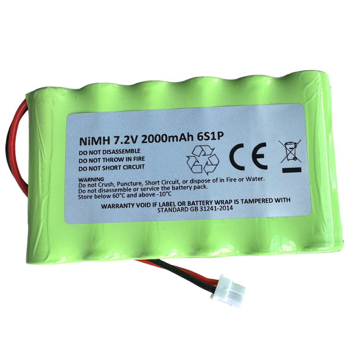 7.2v battery for visonic powermax complete and powermaster alarm panel