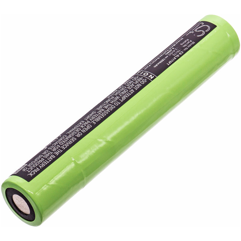 Replacement battery for Streamline flashlight 3.6V Nickel Hydride 1800 mAh