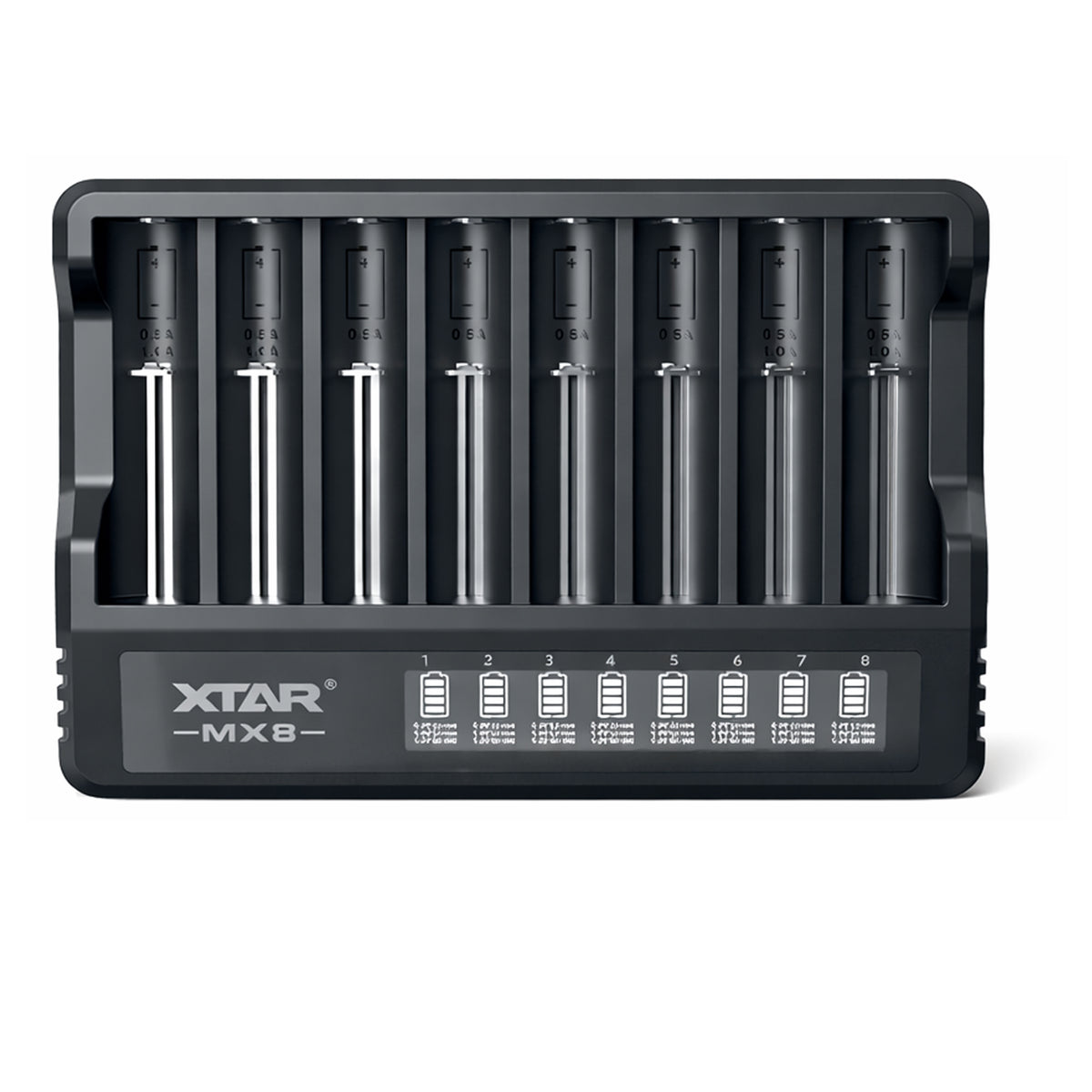 XTAR MX8 8 Slot Smart battery charger