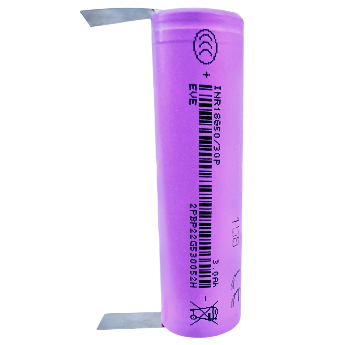 samsung 30q with tab, eve 30q with tag