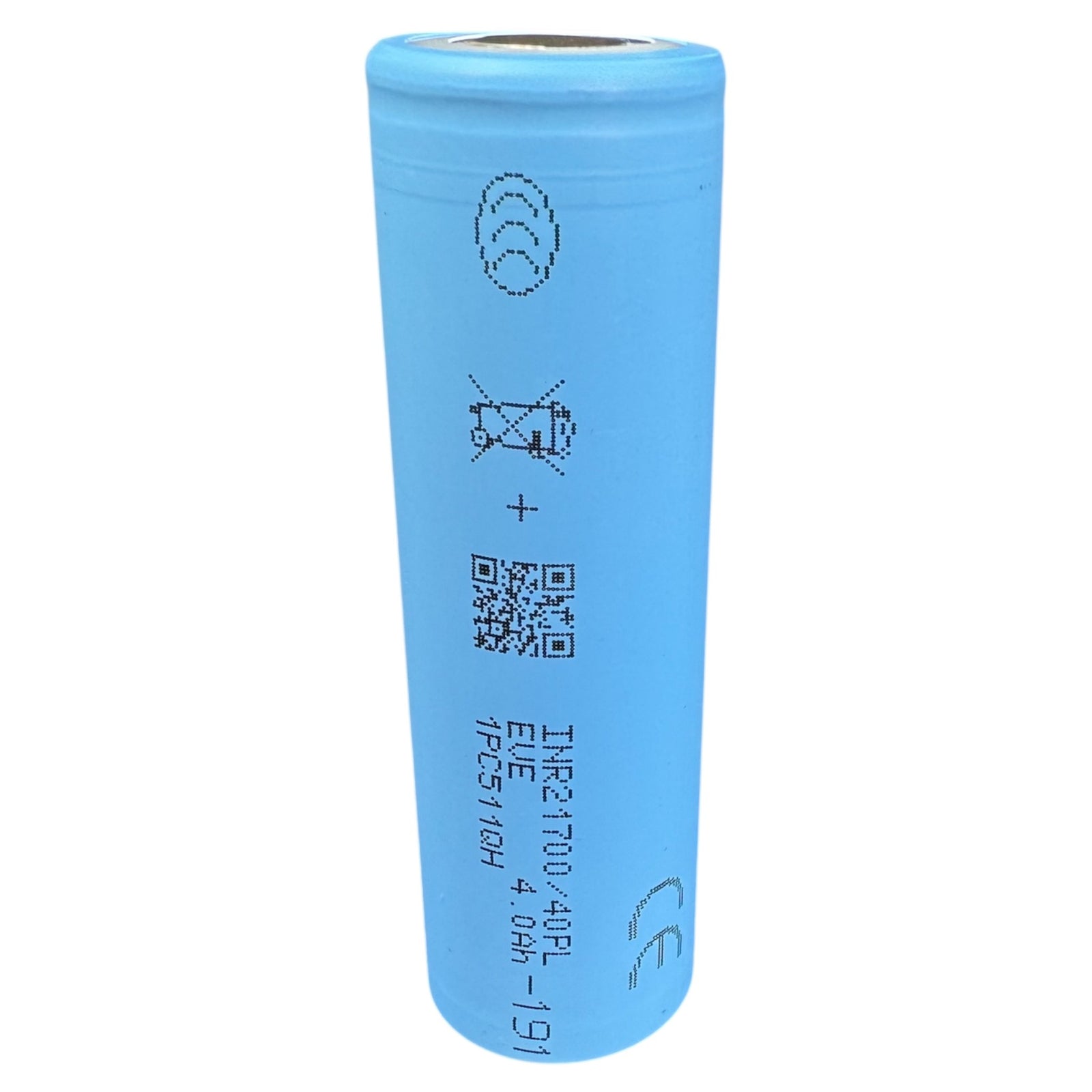 vape battery eve 40pl 21700 70a lithium ion flat top cell