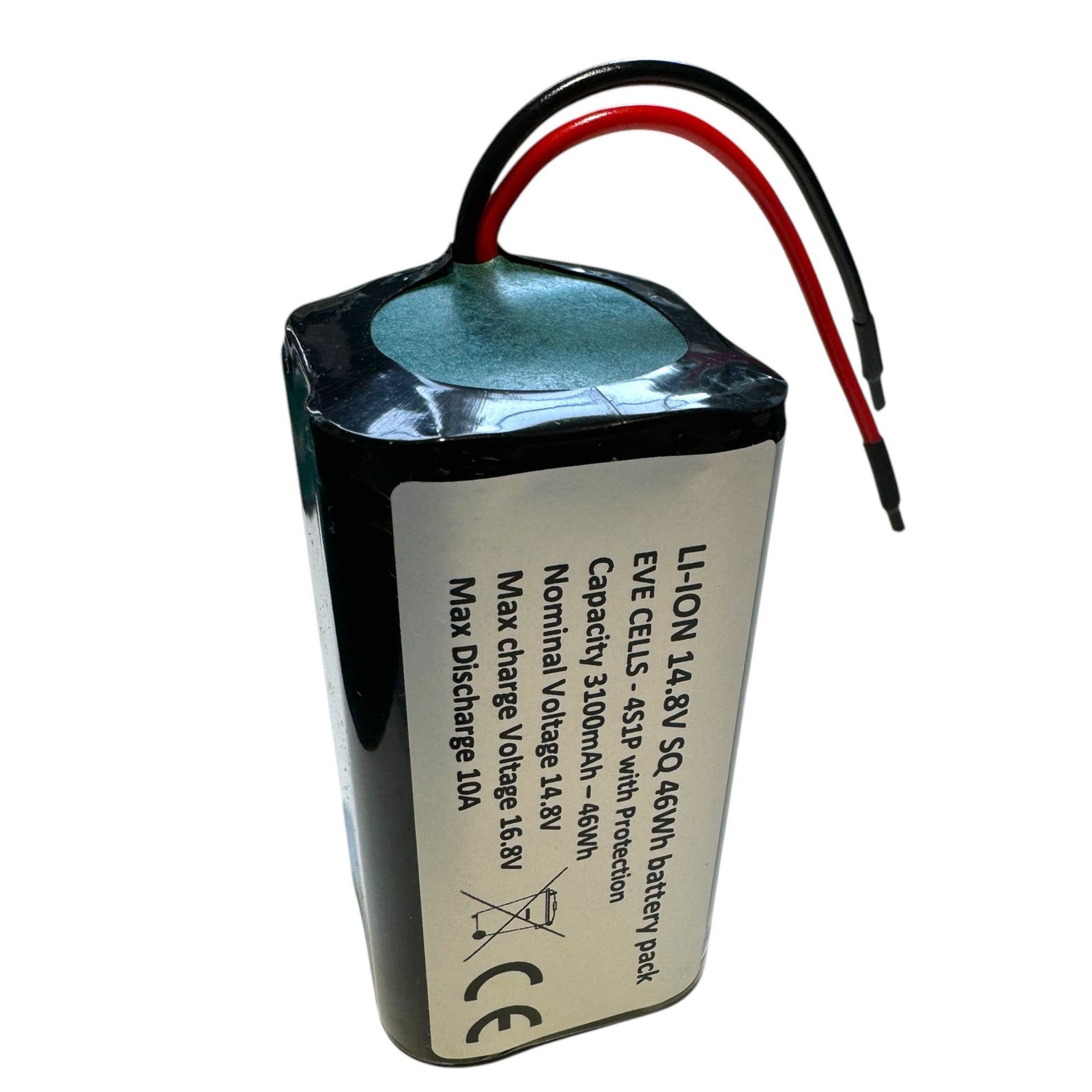 4s1p 14.8v lithium ion battery pack