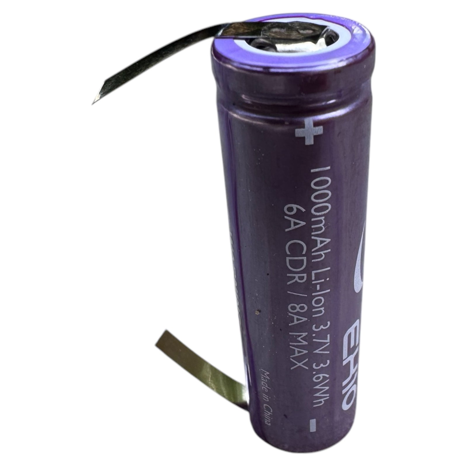 oral b replacement battery 1000mah 3.7v with tabs