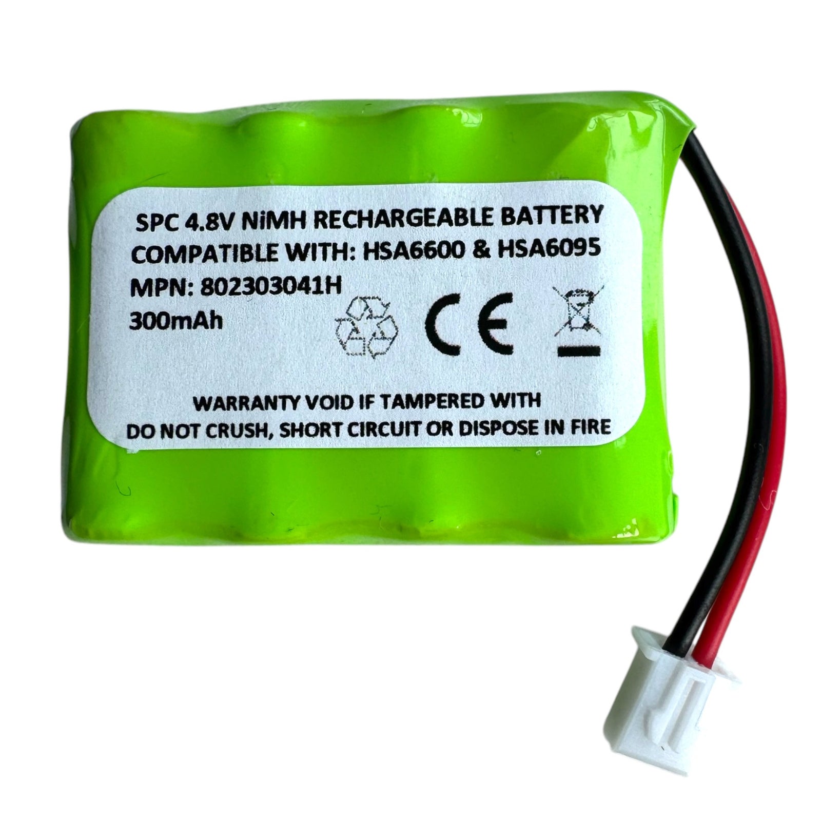 4.2V batery pack for Yale HSA6610 and Yale HSA6095