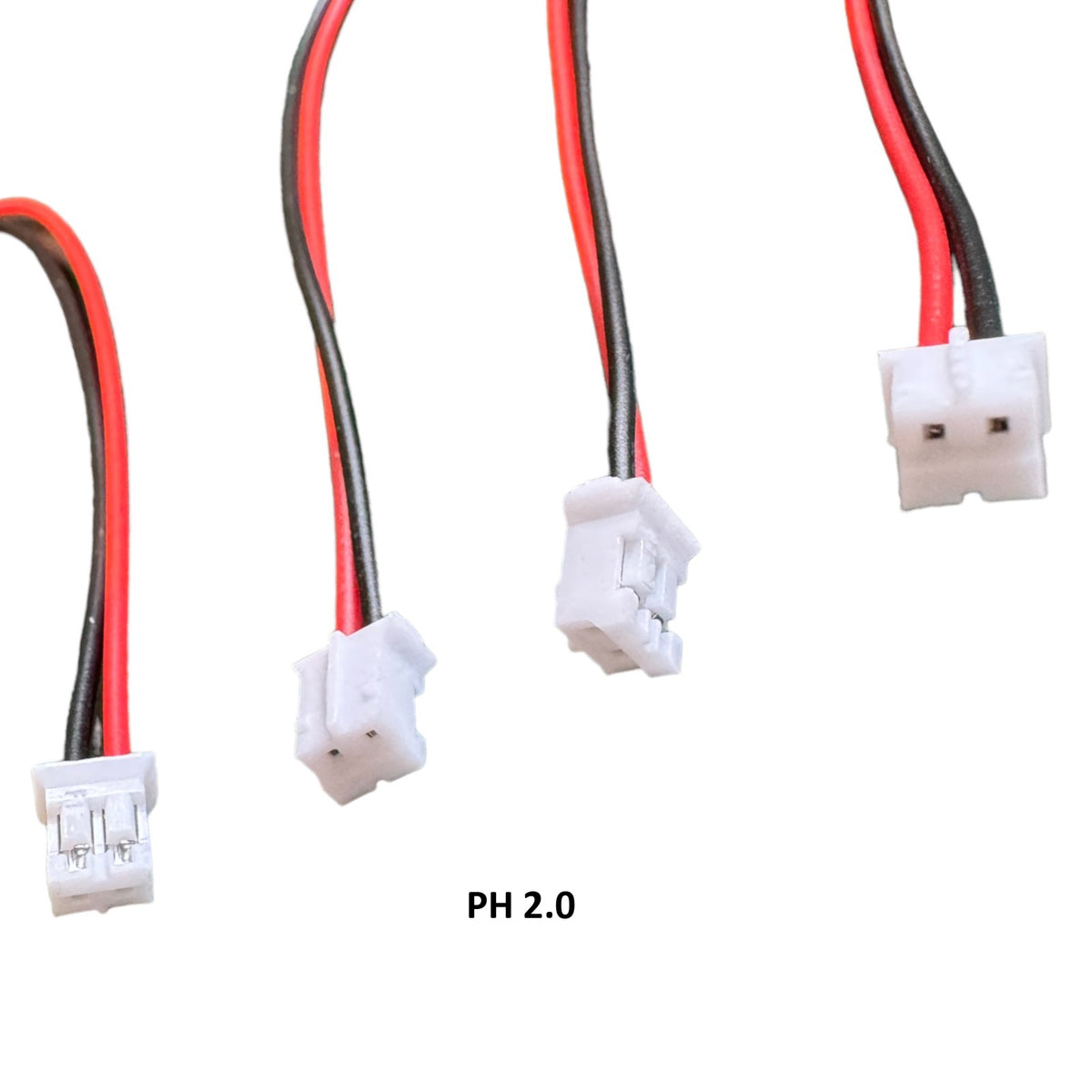 3.7V 2x18650 1S2P 5000mAh battery pack with ph2.0 connector