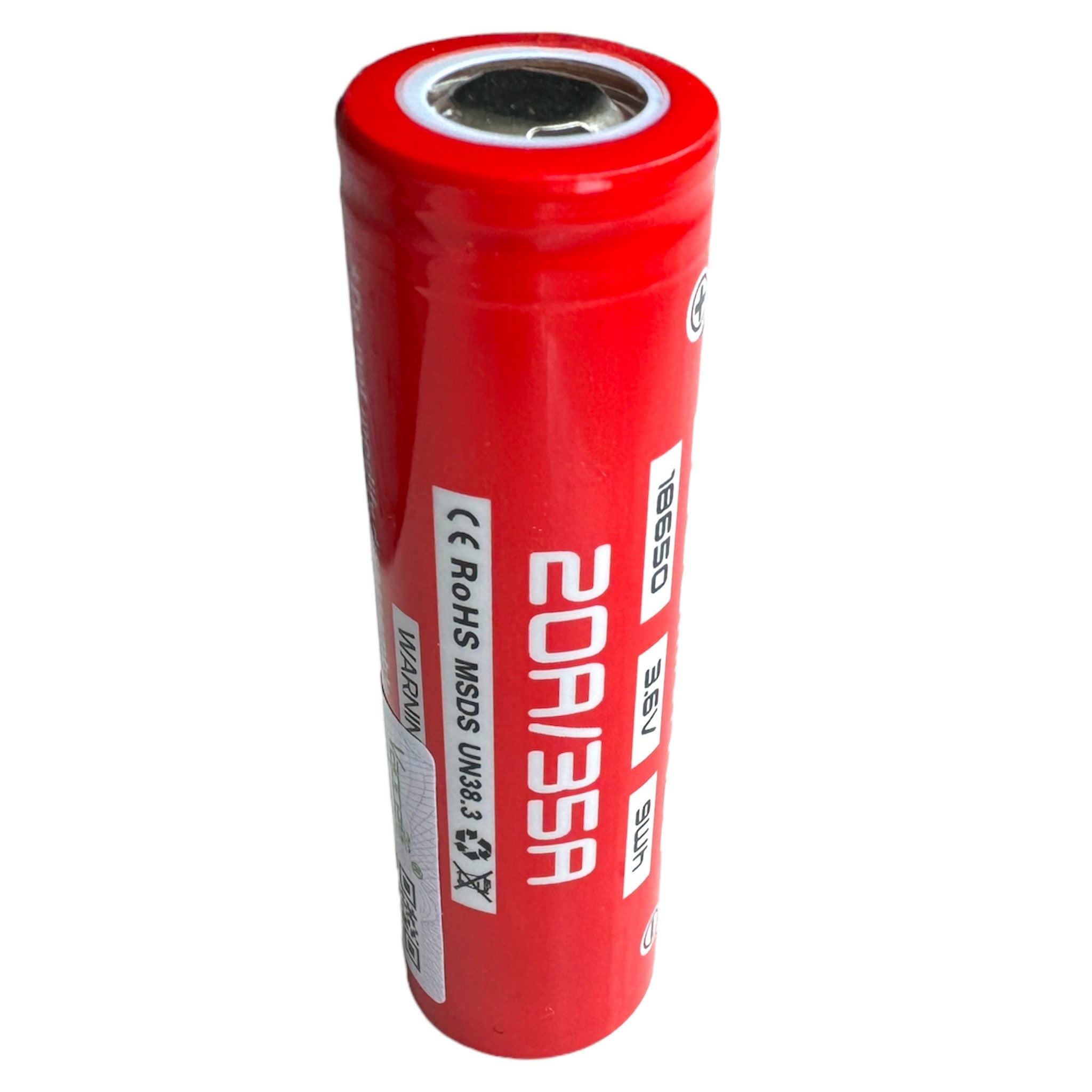 Vapcell K25 2500mAh FLAT TOP 18650 High drain - Battery 101 Vapcell K25 2500mAh FLAT TOP 18650 High drain - Battery 101