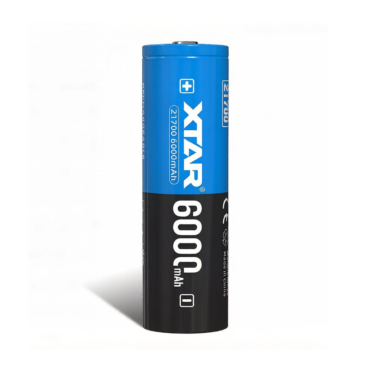 xtar 21700 6000mah 3.6v lithium ion button top battery
