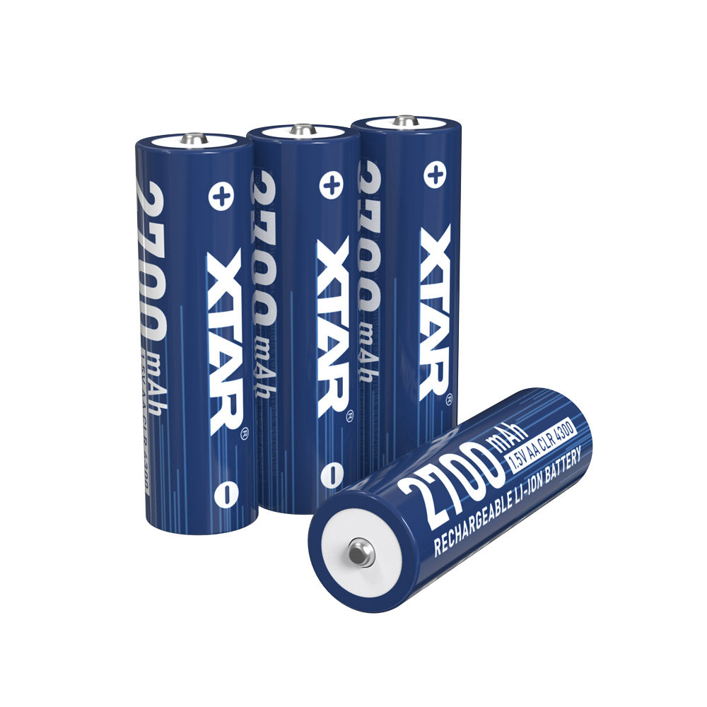 xtar aa 4300 clr 1.5v lithium battery