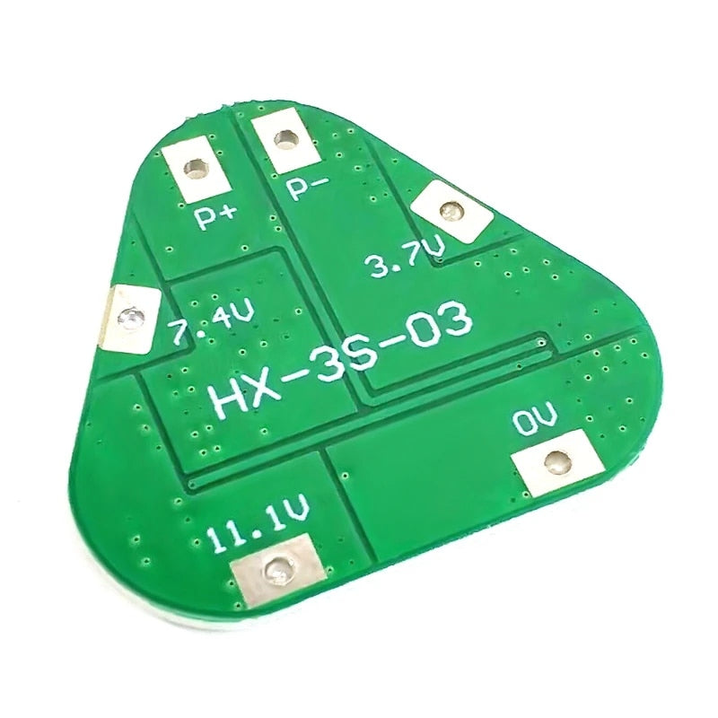 3s Li-Ion 8A 12.6V Triangle Protection board - Battery 101