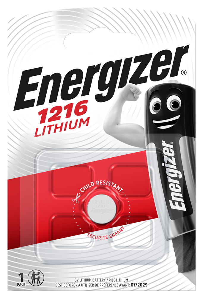 Energizer CR1216 Lithium Coin Cell