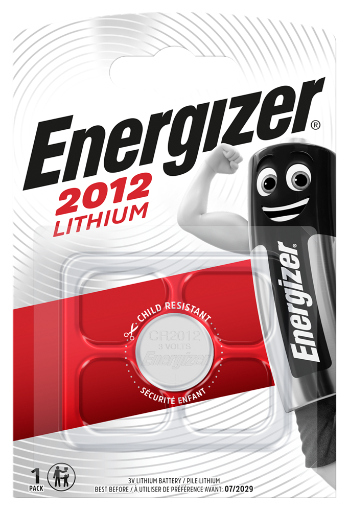 Energizer CR2012 Lithium Coin Cell Battery 101