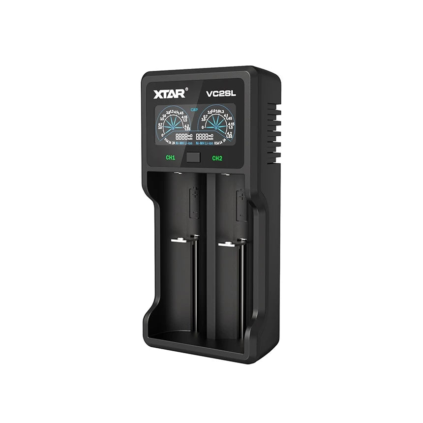 XTAR VC2SL dual slot battery charger